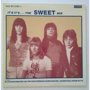 Sweet It's It's The Sweet Mix 12" Vinyl Maxi Record Disco Club Glam Rock NM 1984